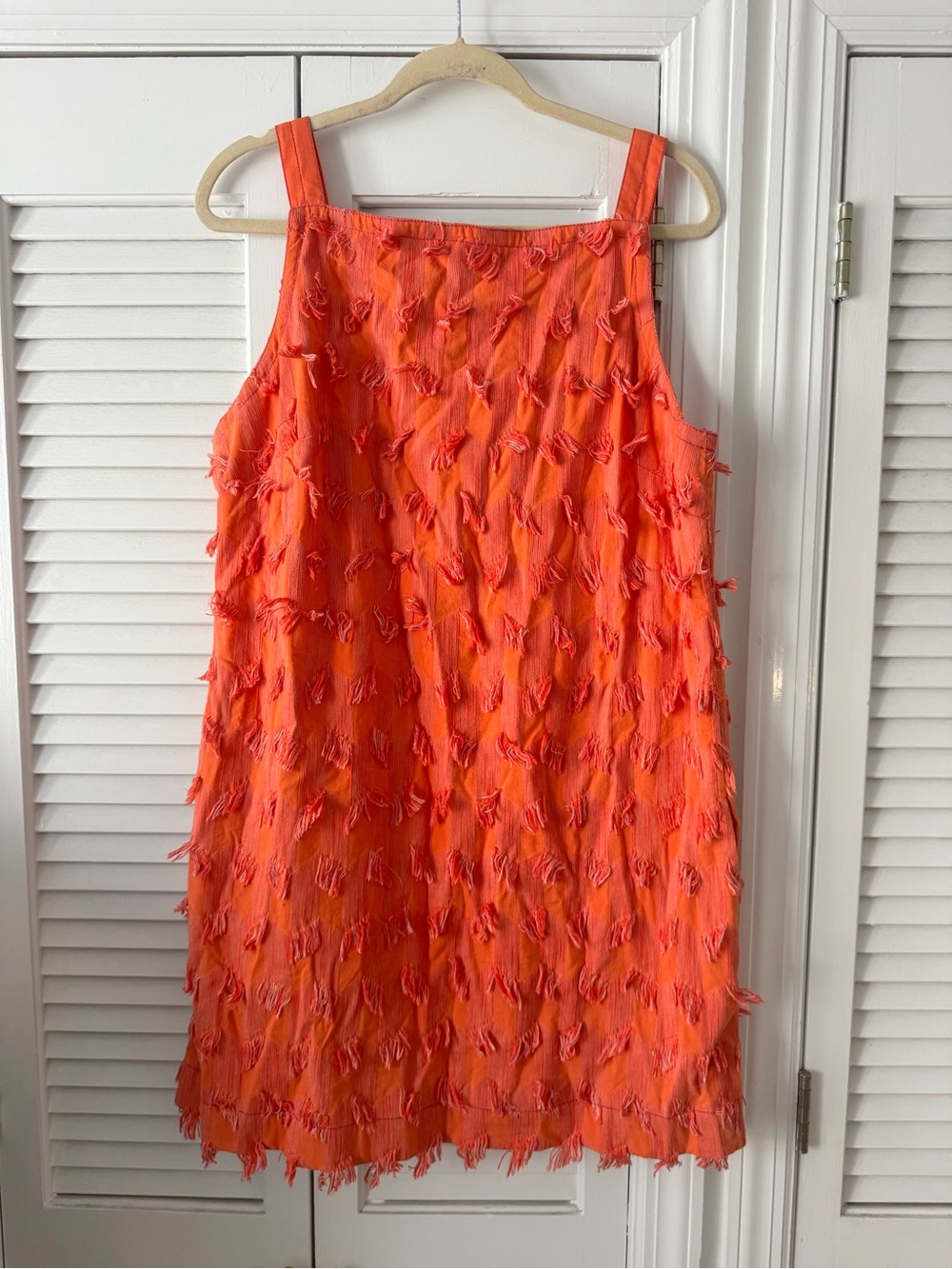 Anthropologie Textured Frill Mini Dress